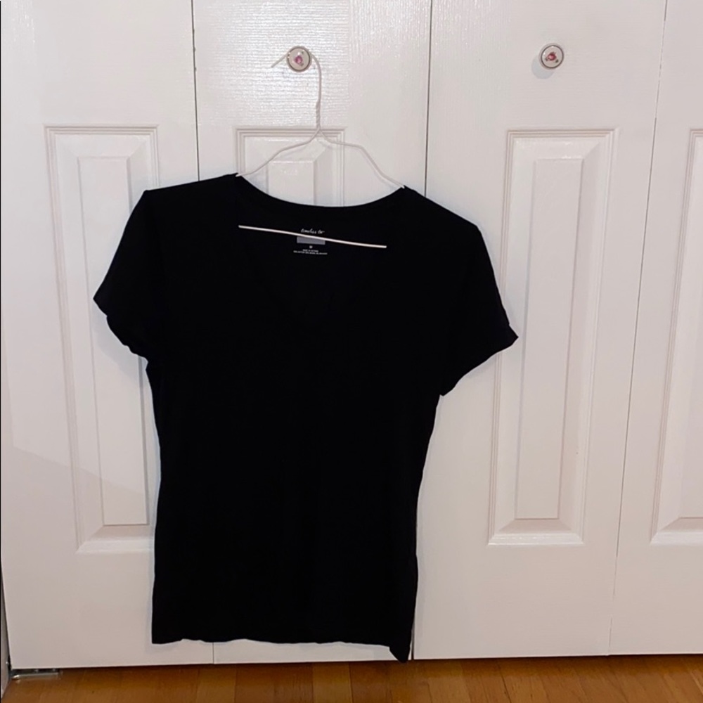Plain Black Tee